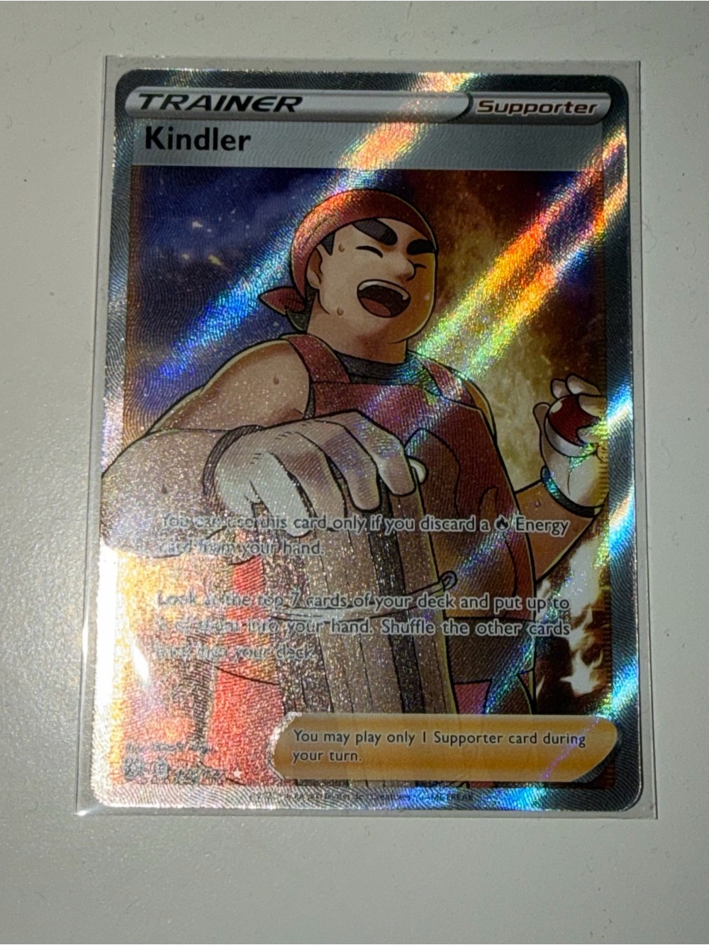 Kindler 170/172 Brilliant Stars Holo Full Art Ultra Rare Pokemon TCG Card